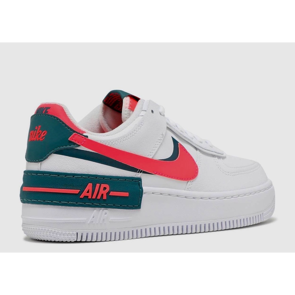 AIR FORCE 1 SHADOW 'WHITE SOLAR RED'